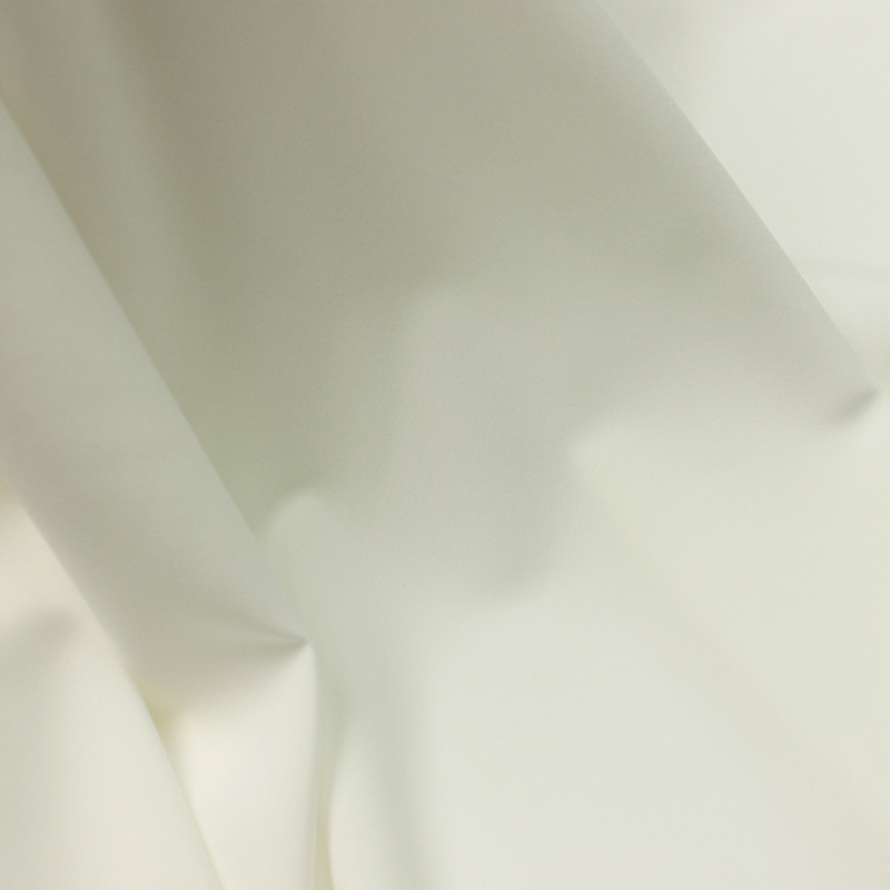 素色本白梭织布优质处理布料足米全涤面料梭织底布现货工厂涤纶
