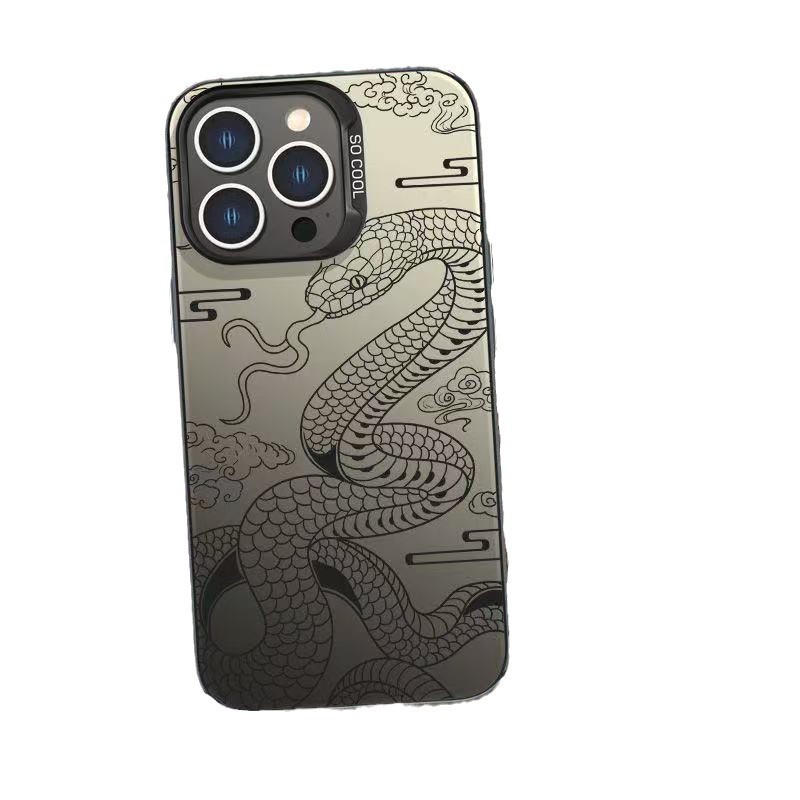 Funda para teléfono móvil iphone16 aplicable nueva para el año de la serpiente 2025 14 Apple 15promax Guofeng 13pro1 2/11
