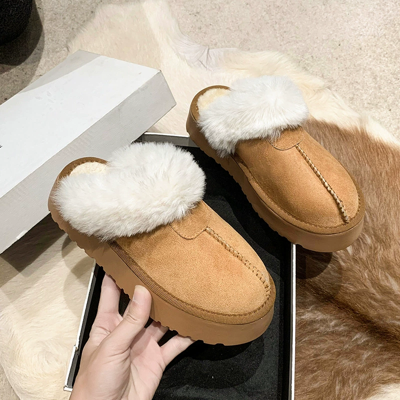 [Антисезонная распродажа] Женские зимние сапоги с толстым дном