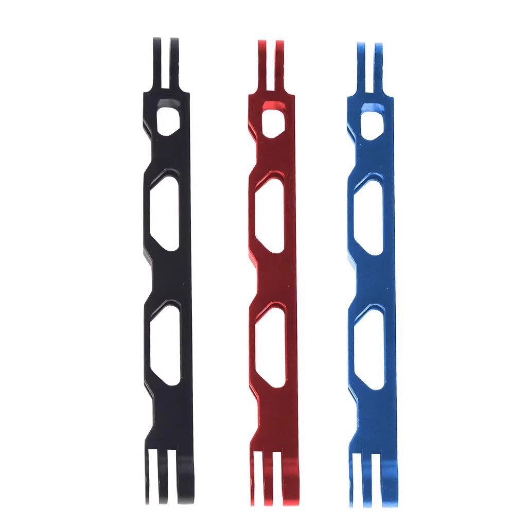 Gopro12 brazo de extensión OSMO ACCIÓN deportes accesorios de la Cámara de metal de aleación de aluminio varilla de extensión soporte de conexión