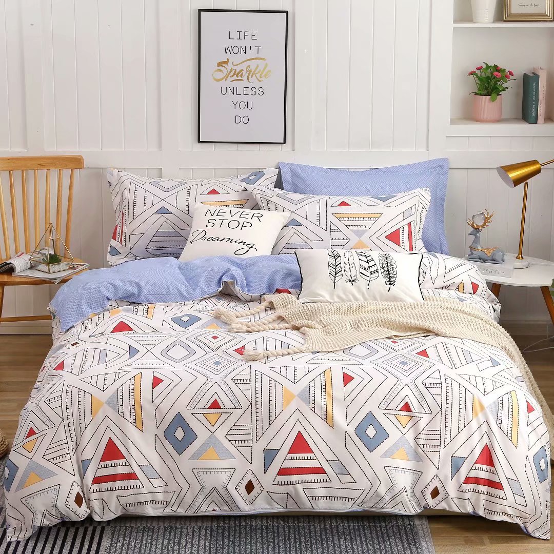 2021 nuevo conjunto de tres piezas transfronterizo estilo europeo y americano Amazon estudiante casa de dos piezas Juego de cama