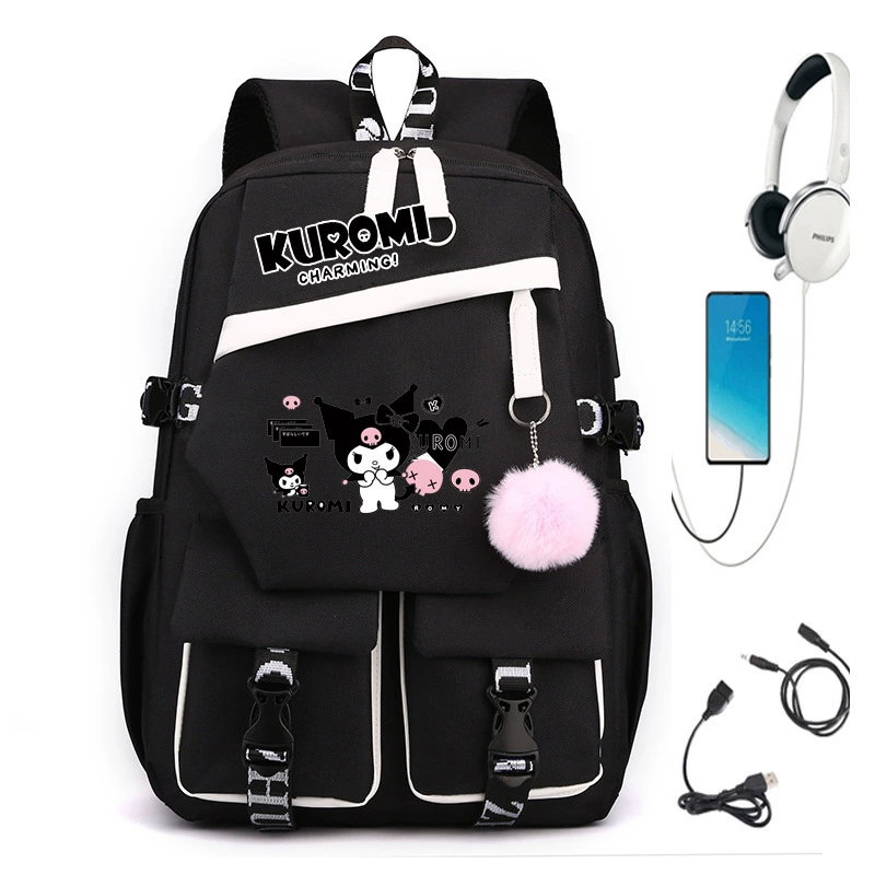 Backpack, Japanese cute capacious shoulder bag, for teenagers