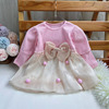 Autumn small princess costume, set, dress, wholesale