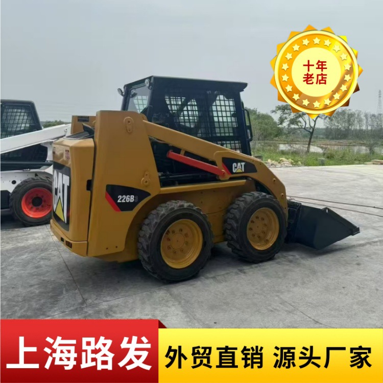 工厂外贸促销卡特滑移装载机CAT三角戴装载机 二手卡特滑移装载机