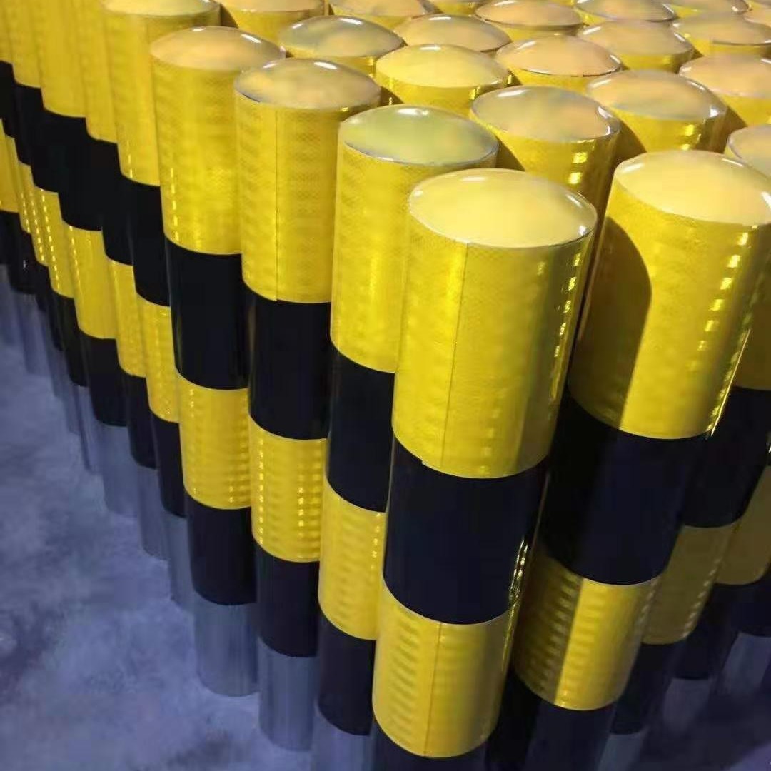 供应不锈钢反光防撞柱加厚加粗警示柱反光防撞柱路障坚固耐用防护