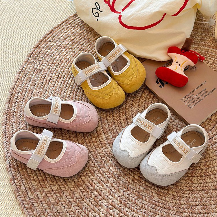 Girls' Shoes 2025 Spring and Summer Korean Style Children's Mary Jane Shoes Soft Sole Baby Princess Shoes Lightweight Single Shoes Sports Shoes