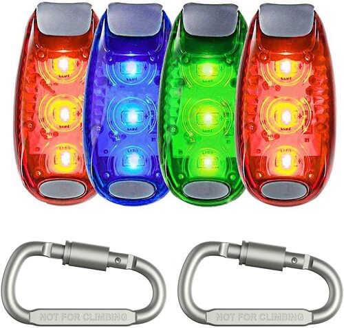 Cross-border multi-functional outdoor mini warning light bicycle rear light backpack light helmet light running warning