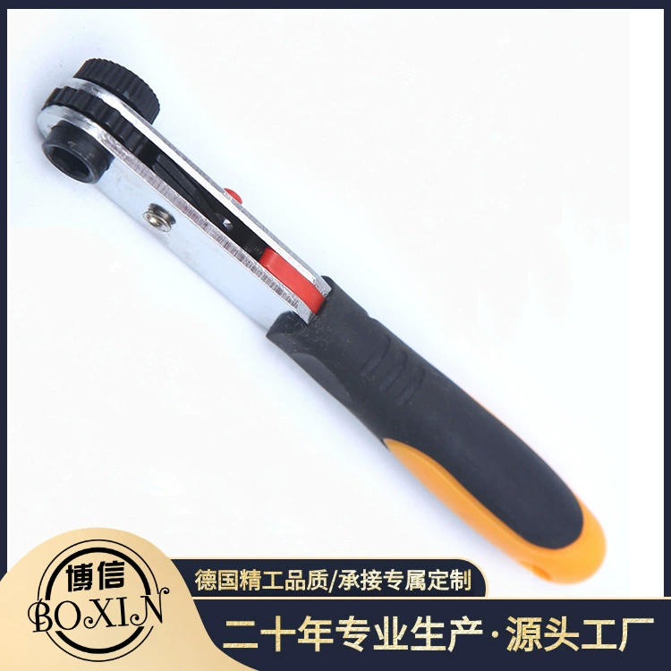 Boxin тонкий высокий крутящий момент метрический 1/4 дюйма карманный мини трещотка маленький гаечный ключ