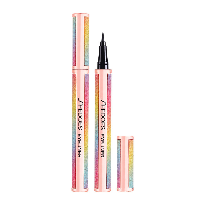 Shedoes Douyin Live Starry Sky 4D rímel Eyeliner Set Impermeable, grueso, rizado, sin manchas, secado rápido