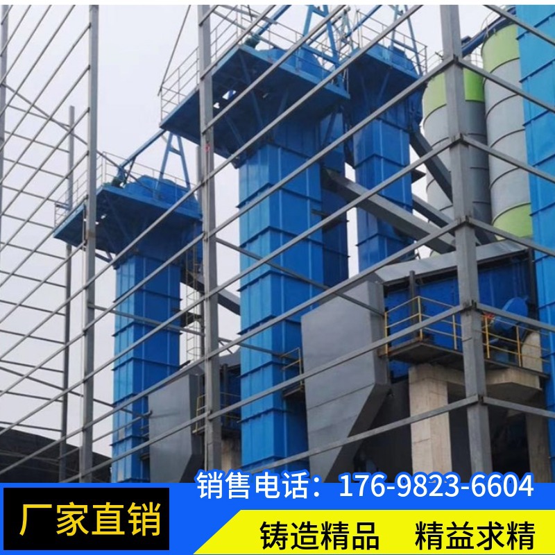 散料用的挖斗式上料机玉米、小麦、大豆粮食用TD250皮带斗式提升机