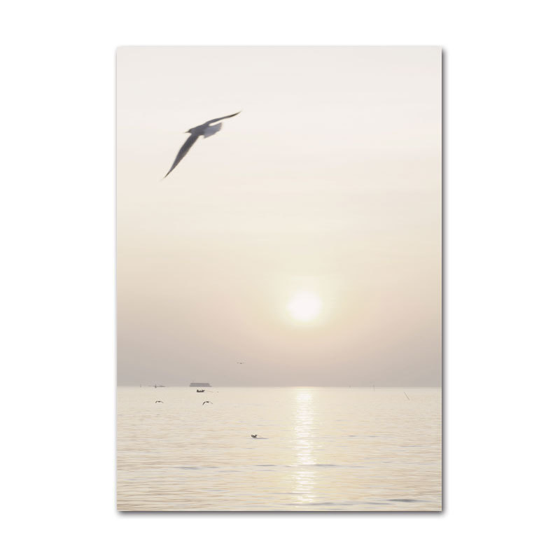 Beautiful Beach Scenery Poster Hanging Nordic Living Room Home Decor Painting Canvas Print Core_voghion.com