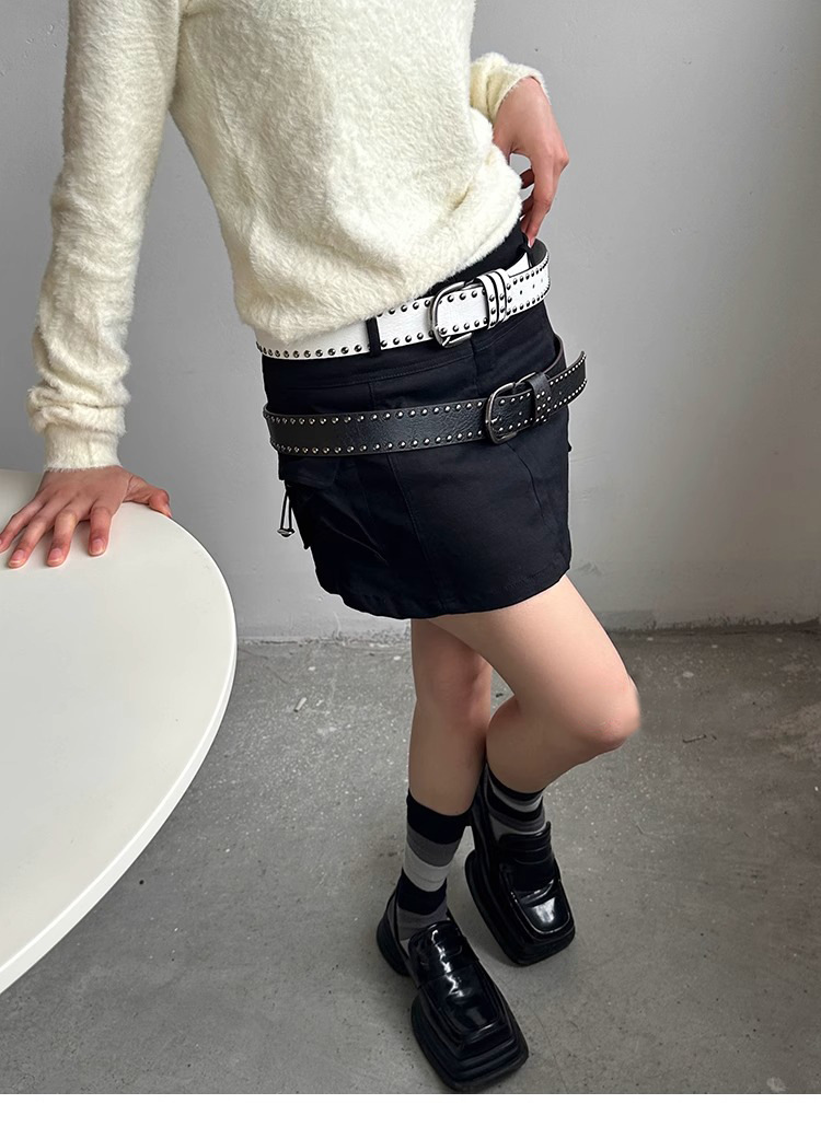 100g Weight Belt Classification 1 Piece Quantity Holiday, Street Occasion Pu Leather, Alloy Material Solid Color Pattern All Seasons Season Women's Gender Simple Style, Streetwear Style Simple Style Streetwear Solid Color Pu Leather Alloy Women's Leather Belts 15
