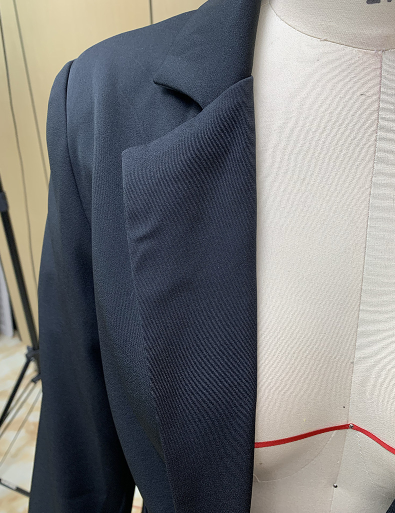 GraceChic LN1009 In Stock 2023 Autumn Winter New Solid Color Long Sleeve Women's Street Style Casual Suit Two-Piece Set_voghion.com