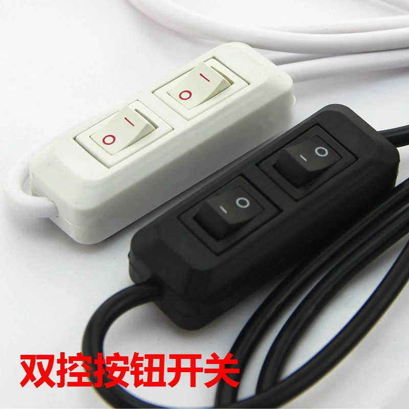 Переключатель с двойным управлением 220V USB5V двойной переключатель торшер светильник с атмосферой контроллер питания настольная лампа 303 переключатель управления