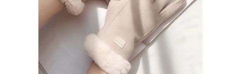 Guanti da donna in inverno, isolamento morbido e spesso, simpatico touch screen, velluto tedesco, elettrico autunnale e invernale_voghion.com