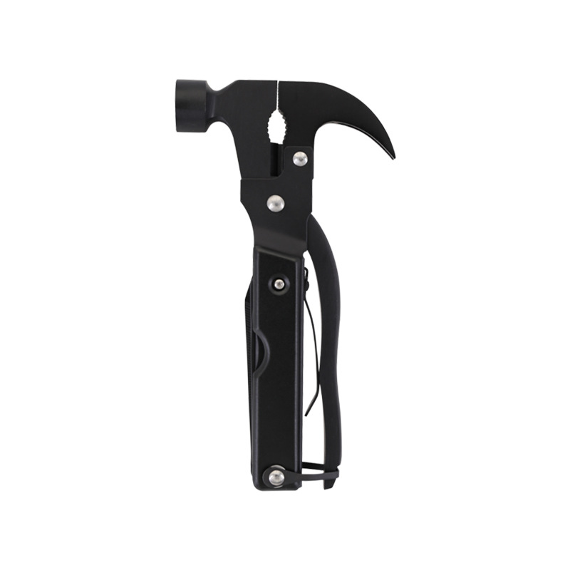 发黑羊角锤 车载多功能锤 多用工具锤 铝柄手柄羊角锤