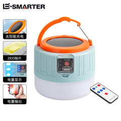 Cross-border new LED bulb lamp stall artifact street stall lamp solar camping lamp rechargeable emergency lighting bulb