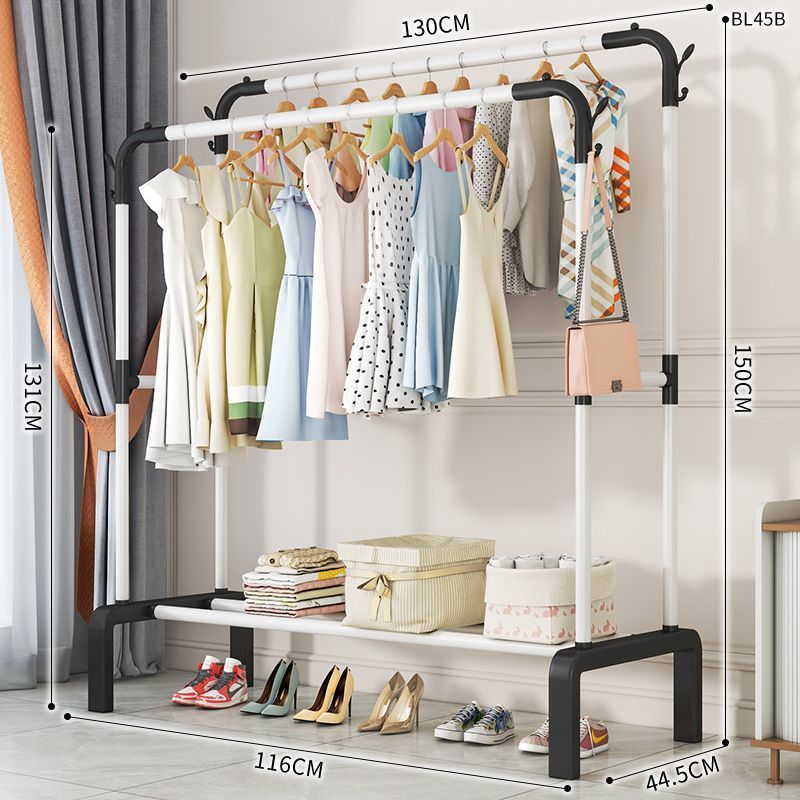 130cm [화이트 더블폴] 업그레이드된 다리 강화 -