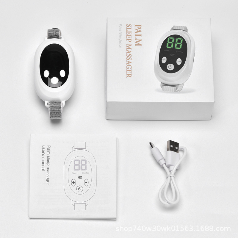 Amazon éxito instrumento auxiliar instrumento de sueño inteligente instrumento de sueño tranquilizador instrumento de sueño de mano