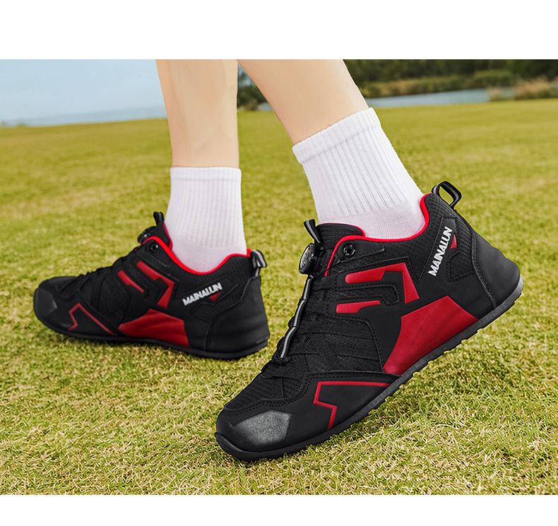 Atmungsaktive Herren Freizeitschuhe Mit Mesh Und Dicker Sohle_voghion.com