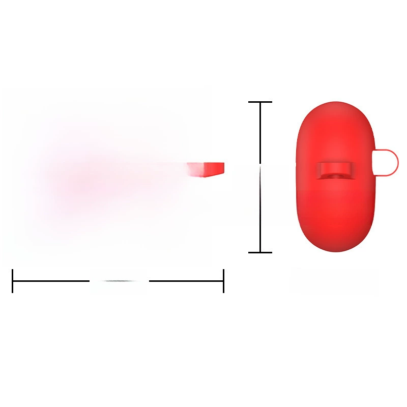 Совместимые силиконовые наушники, защитный чехол, Bluetooth, Redmi