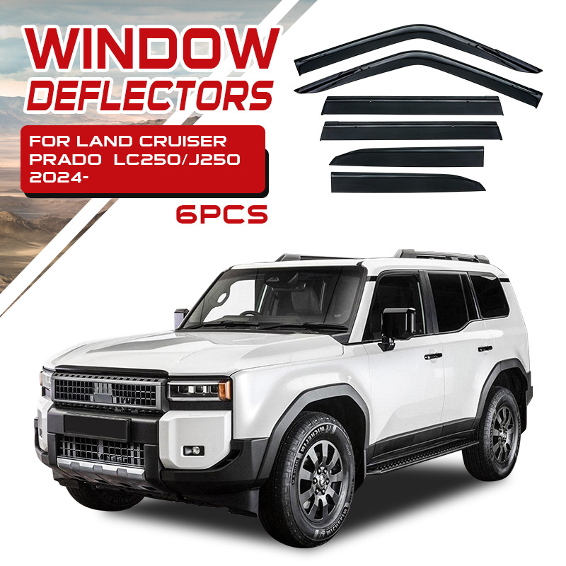 Aplicable a Prado Sands Land Cruiser Prado Lc250 Window Deflectors