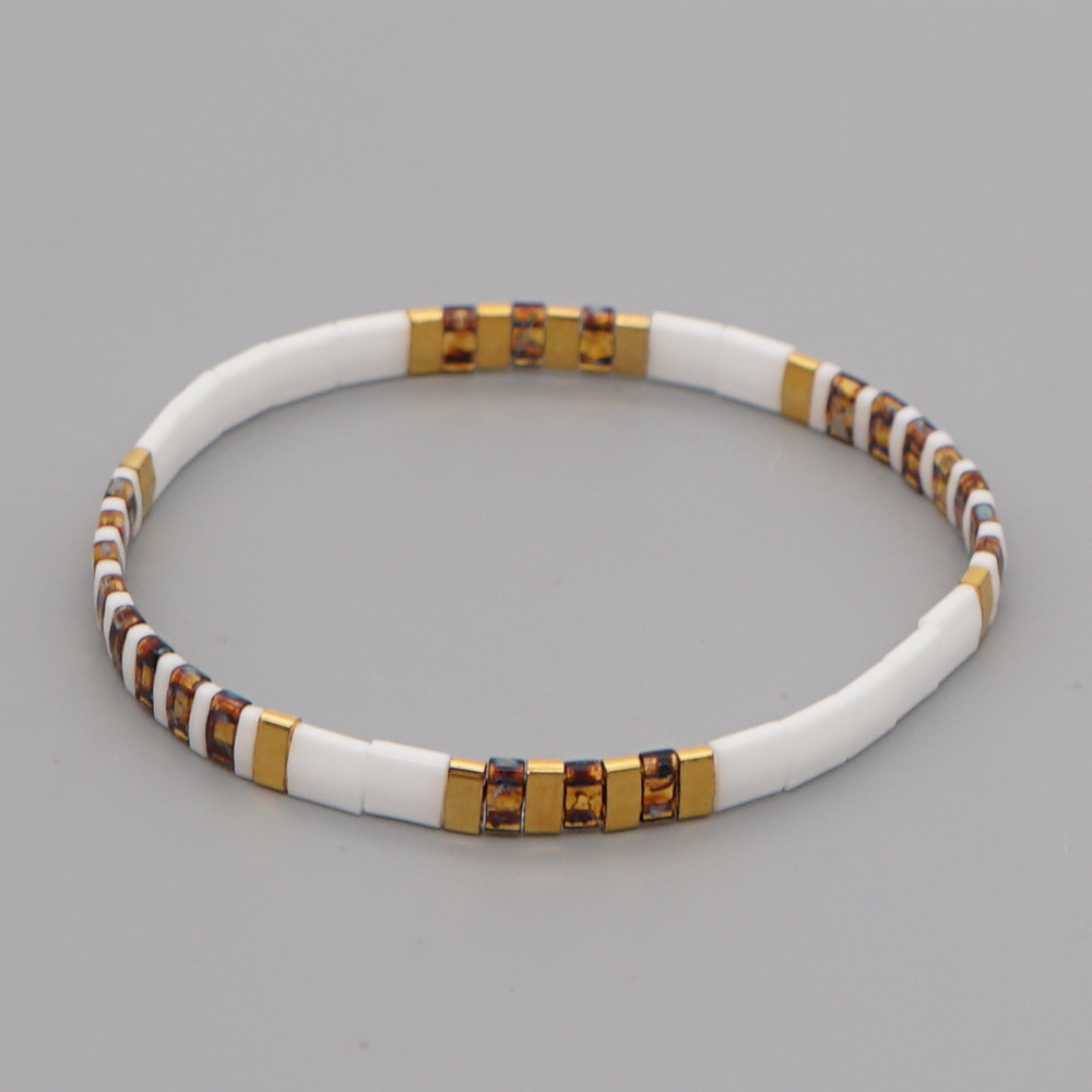 Fashion Multi-layered Tila Beads Woven Bracelet Wholesale display picture 3