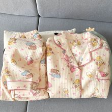 mikko空气夹棉睡衣女秋冬季夹层加厚长袖ins日系可爱家居服春秋款