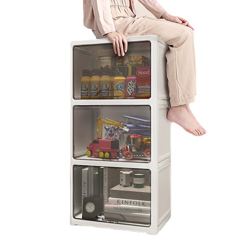 Yeya Flip Cabinet Dormitory Book Organizing Box Bathroom Storage Rack Crack Storage Cabinet Wholesale Delivery