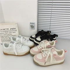 2024春季學生韓版百搭小白鞋女新款低幫透氣運動板鞋直播女鞋代發