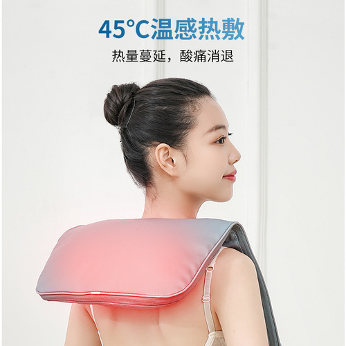 Multifunctional Cervical Massage Collar Shoulder Electric Massage Scarf Back Waist Shoulder Massager Knocking