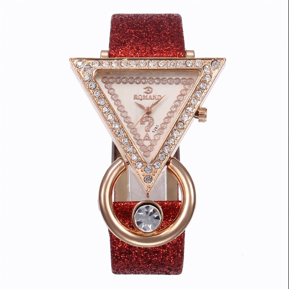 Einfacher Stil Klassischer Stil Einfarbig Schnalle Quarz Frauen Uhren display picture 2