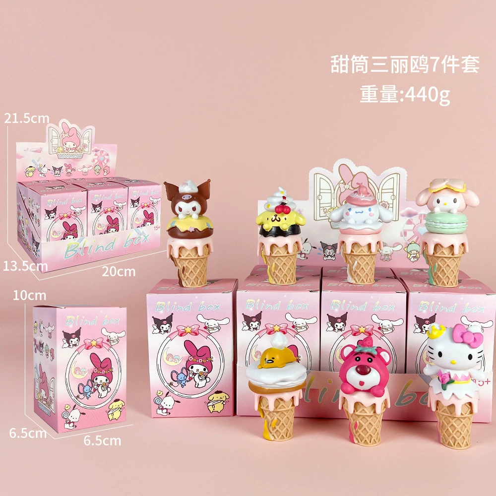 Sanrio, cartoon cute minifigure