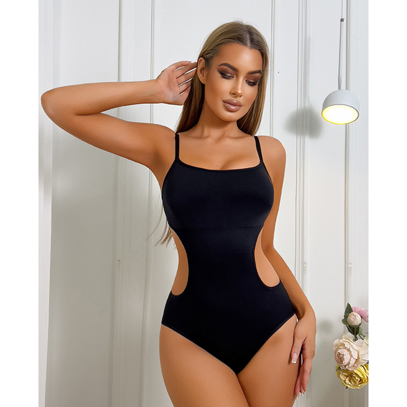 Damer bodysuit med bar ryg og stropper undertøj og nattøj_voghion.com