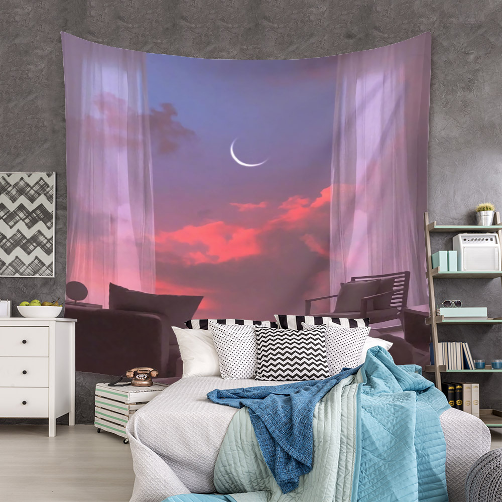 Tapestry Bohemian Tapestry Room Decoration Decorative Cloth Background Cloth Hanging Cloth Tapestry display picture 24