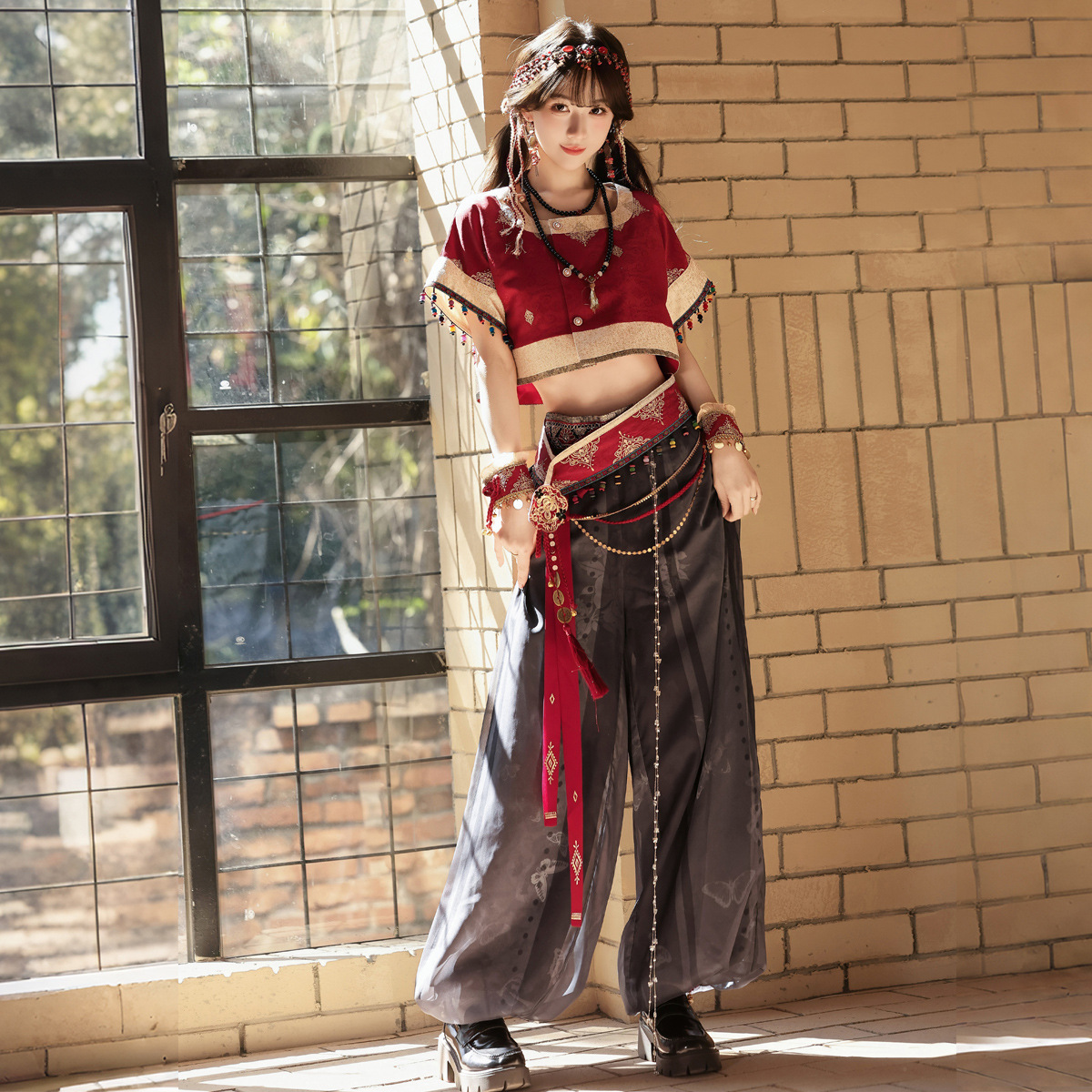 2026 Yimengge Original Secret Color Banquet Improved Hanfu Women's Han Elements New Chinese Style Set 9550