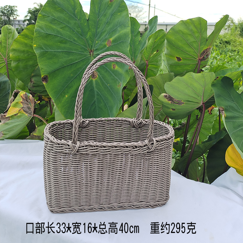 Trenza portátil gris longitud 33*16 * altura total 35 cm