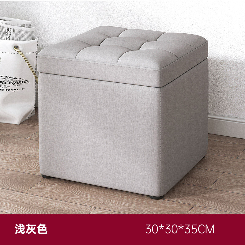 ❧❦♡【점장 추천】 패브릭 연회색 30*30*35cm❧❦♡네