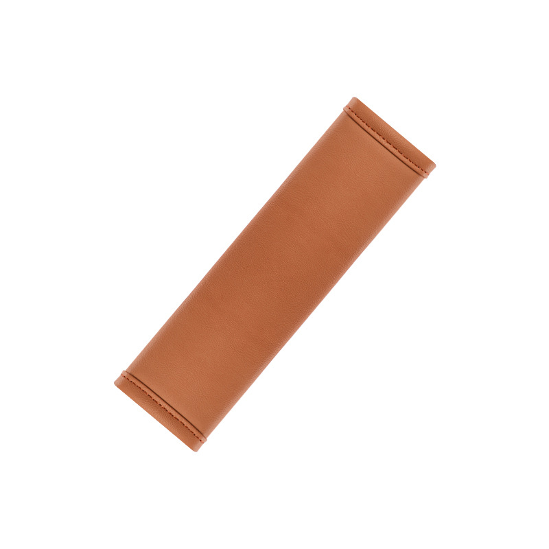 Protector, Qìchē Seat belt shoulder pad - light-brown-ideal-orange-single