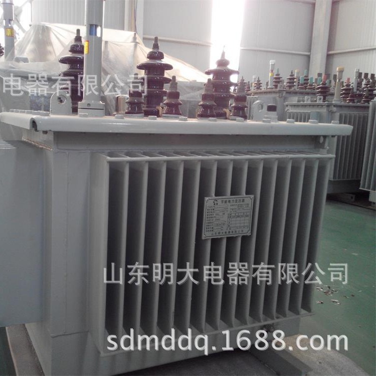 明大电器S11-630KVA三相双绕组无励磁配电变压器油浸式电力变压器