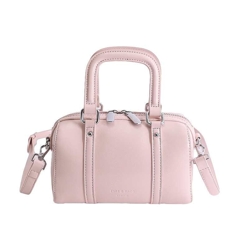 Bolsa de almohada de nicho de textura femenina 2026 nuevo tipo de mochila portátil de moda coreana simple bolso de viaje diario image 8