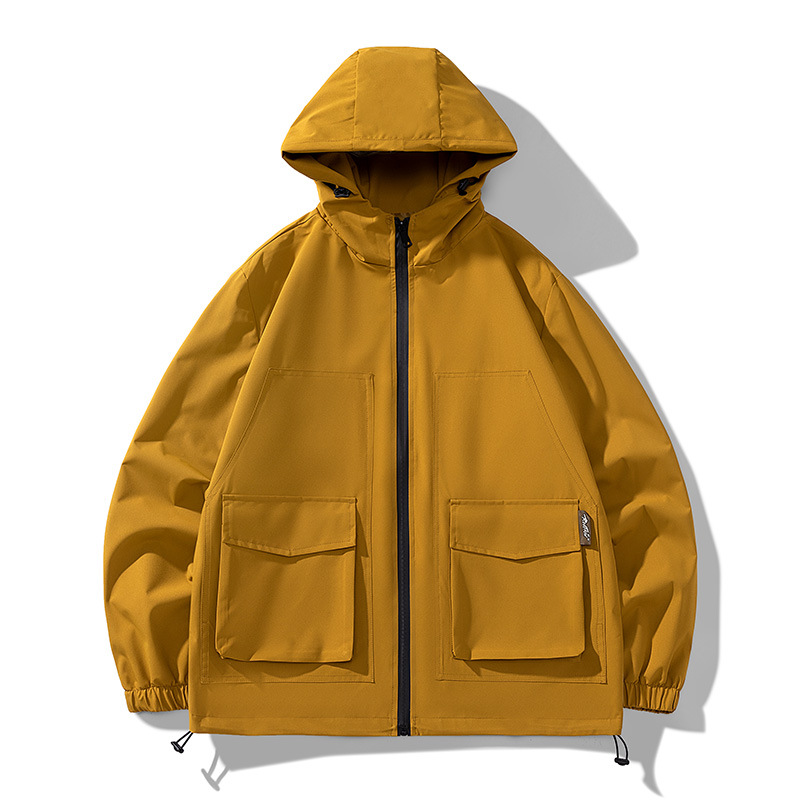 Men's clothing new men's spring and autumn workwear jacket trendy brand casual sports spring and autumn jacket Korean style trendy clothes_voghion.com