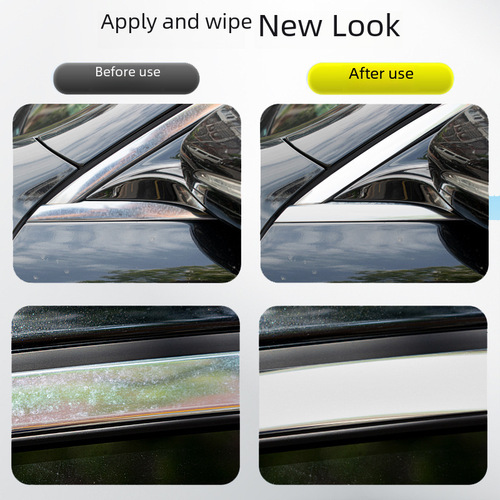 Automotive Chrome Polish Restorer for Removing Oxidation and Yellowing, Grinding Sealant and Rust Remover for Chrome Parts, Chrome Restoring Agent