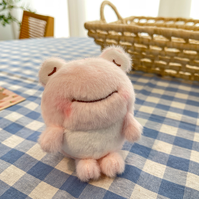 웃는 개구리 핑크