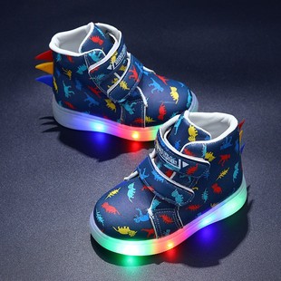 �¿�ѥ��Ůͯ�\��ЬƤ���߲ʿ���LED�l��ͯЬ1-6�q��ͯ�\�����eЬ