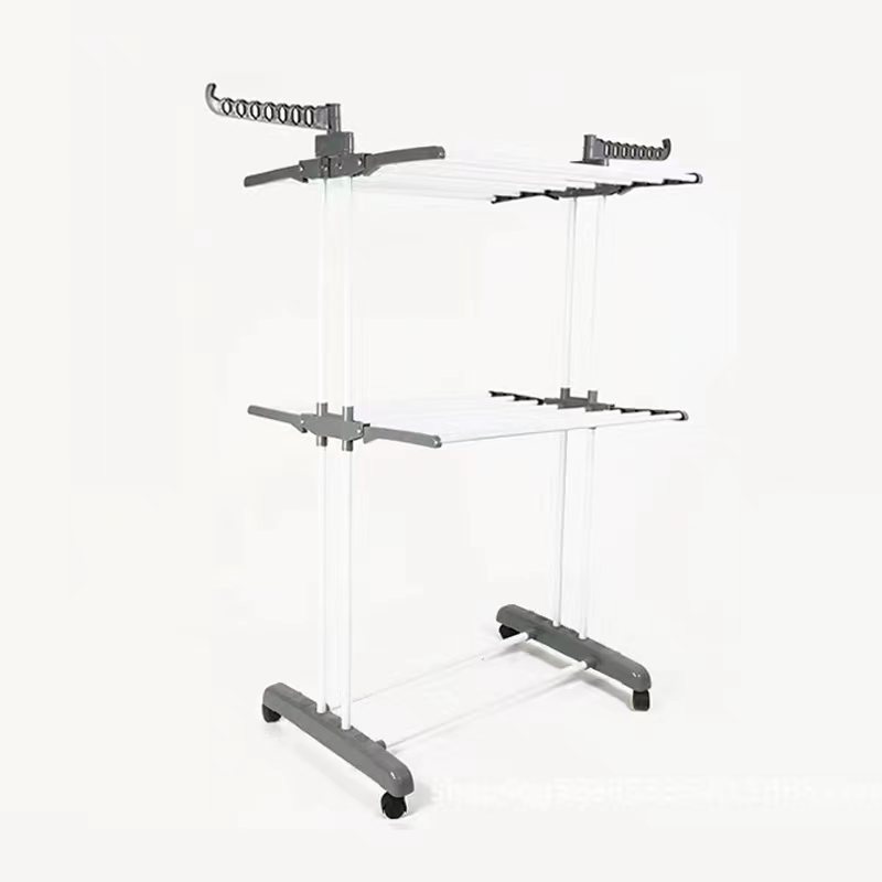 Perchero vertical piso con polea