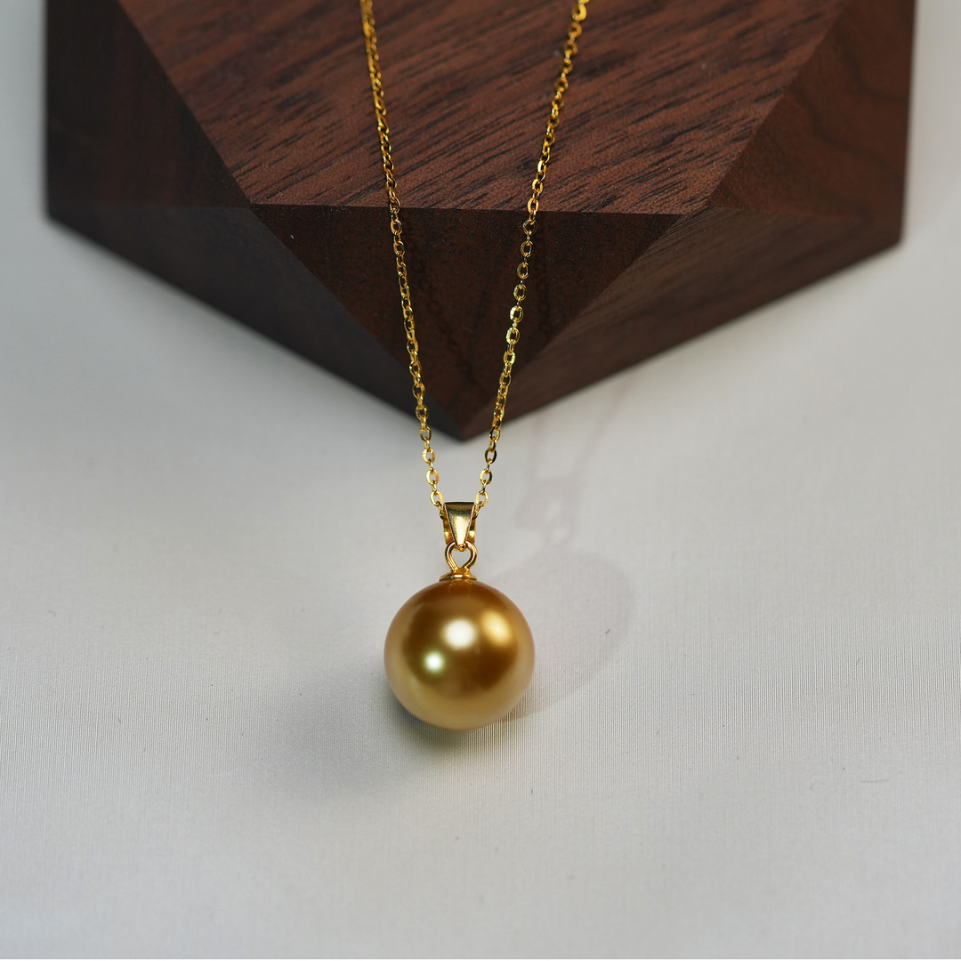 Natural Freshwater Pearl Pendant Necklace 5