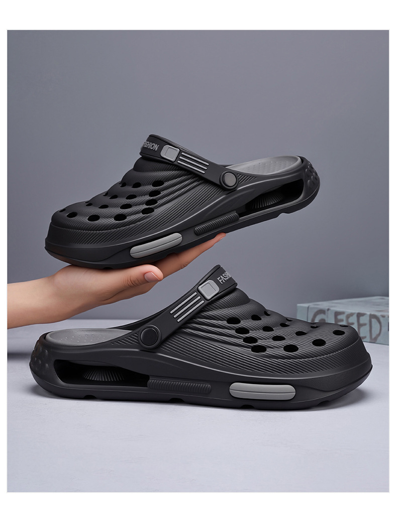 Heren sandalen met dichte neus voor strand en antislip zool_voghion.com