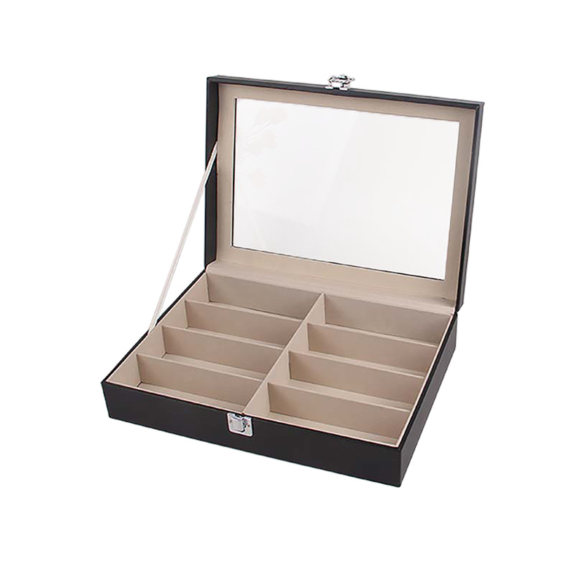 現物天然レトロ木製眼鏡ケース眼鏡収納ケース太陽胡桃木眼鏡包装ケース卸売り