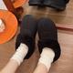 Mao Mao Snow Boots Women's Fur One Women's 2024 New All-match Winter fleece-lined Thickened Warm Casual Large Cotton Shoes